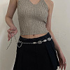 Alloy Oval Link Chain Waist Beads FS-WGA0700-01-4