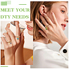  DIY Charm Adjustable Ring Making Kit DIY-NB0009-98-6