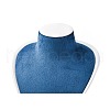 Bust Shaped PU Leather Jewelry Display Stands for Necklaces AJEW-A068-03C-5