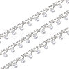 Globleland 2 Yards Iron Rhinestone Cup Chains FIND-GL0001-63-8