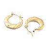 Twist Ring 304 Stainless Steel Hoop Earrings for Women EJEW-C067-04G-2