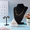 Cheriswelry 20Pcs 10 Styles Brass Cubic Zirconia & Glass Connector Charms KK-CW0001-06-8