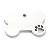 Tarnish Resistant 304 Stainless Steel Pet Pendants X-STAS-B016-04P-3