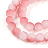 Crackle Glass Beads Strands GLAA-N009-10mm-03-3