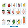 Craftdady Alloy Enamel Pendants ENAM-CD0001-06-7
