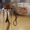DICOSMETIC 10Pcs Flat PU Leather Cord WL-DC0001-02D-7