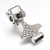 316 Surgical Stainless Steel Pendants STAS-F133-32AS-3