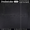 Polyester Birdcage Bridal Veil Netting AJEW-WH0471-103B-02-2