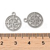 Non-Tarnish 304 Stainless Steel Charms STAS-J042-15P-3