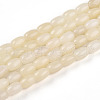 Natural White African Opal Beads Strands G-N346-02A-10-2