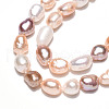 Natural Cultured Freshwater Pearl Beads Strands PEAR-N014-06G-4