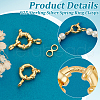   2Pcs 925 Sterling Silver Spring Ring Clasps FIND-PH0022-63G-4