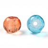 Baking Painted Transparent Glass Beads DGLA-Q022-4mm-M-3