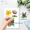 8 Sheets 8 Styles PVC Waterproof Wall Stickers DIY-WH0345-138-3