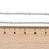 Tarnish Resistant 304 Stainless Steel Cable Chains for Necklace Making X-STAS-P045-05P-2