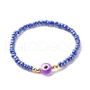 Glass Seed Beads Stretch Bracelets Set BJEW-JB07410-2