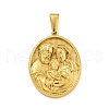 Ion Plating(IP) 304 Stainless Steel Pendants STAS-R231-18G-03-1