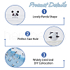 FIBLOOM 8Pcs Handmade Lampwork Beads LAMP-FI0001-07-4
