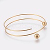 Ion Plating(IP) 304 Stainless Steel Bangles Making MAK-K019-01G-3
