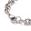 Non-Tarnish 201 Stainless Steel Chunk Cable Chains Bracelet for Men Women BJEW-G618-04P-B02-3