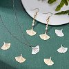 SUPERFINDINGS 80Pcs 2 Colors Brass Pendants KK-FH0002-17-4