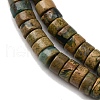 Natural Verdite Stone Beads Strands G-L624-I11-2x4mm-4