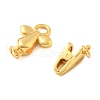 925 Sterling Silver Fold Over Clasps STER-S013-05G-2