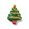 Christmas Series Opaque Resin Cabochons RESI-Q010-02B-1