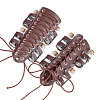 Imitation Leather Magician Potion Bottle Arm Guard AJEW-WH0080-11A-1