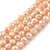 Natural Cultured Freshwater Pearl Beads Strands PEAR-A006-07C-2