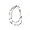 304 Stainless Steel Big Pendants STAS-S182-01P-1