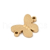 304 Stainless Steel Connector Charms STAS-P383-01B-G-2