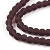 Transparent Glass Beads Strands GLAA-T032-T4mm-MD19-2