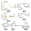 SUPERFINDINGS DIY Earring Making Kit DIY-FH0003-28-5
