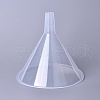 Plastic Funnel Hopper AJEW-WH0109-03E-1