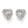 Alloy Rhinestone European Beads FIND-N009-10P-1