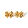 French Style Stainless Steel Butterfly Stud Earrings CG5144-7