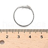 Non-Tarnish 304 Stainless Steel Adjustable Rings RJEW-K245-49P-2