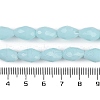 Opaque Solid Color Beads Strands EGLA-N013-P6mm-D11-4