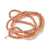 Electroplated Synthetic Non-Magnetic Hematite Beads Strands G-H020-J01-01-2