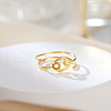 Twelve Constellations 925 Sterling Silver Finger Rings FS-WGD38E8-08-1