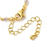 Brass Chain Necklace Making KK-K337-13G-10-3
