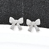 304 Stainless Steel Stud Earrings EJEW-H161-01P-F-1