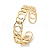 304 Stainless Steel Hollow Open Cuff Rings RJEW-D002-02G-3
