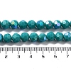 Opaque Glass Beads Strands EGLA-A035-P8mm-L12-4