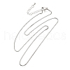 1MM Brass Box Chain Necklaces NJEW-Z083-01P-4