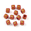 Plating Acrylic Beads OACR-N140-01I-R-1