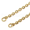 304 Stainless Steel Cable Chains Necklace Makings AJEW-P119-04B-G-2