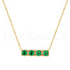 Colorful Gemstones Necklaces EB3362-2-1