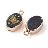 Natural Obsidian Pendants G-C102-08F-G-2